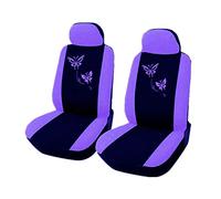 Coprisedili Auto 4 / 9pcs / set Rosa Car Seat Covers farfalla ricamo Car-Styling donna coprisedili Vetture automobile Accessori interni Coprisedili Auto Universale (Color Name : Red)