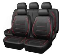 Coprisedili Auto Adatti per Chevrolet Corvette Hard top (C5) Coupe 1999 2000 2001-2004, Set Di Coprisedili In Similpelle, Impermeabili, Antiscivolo E Traspiranti,Red