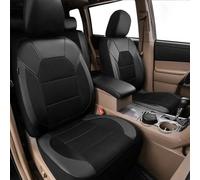 Coprisedili Auto Adatti per Opel/Vauxhall Movano A Minivan 1999 2000 2001, Set Di Coprisedili In Similpelle, Impermeabili, Antiscivolo E Traspiranti,Black