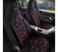 Coprisedili Auto Adatto A per Kia Soul Nero Rosso 430L02
