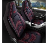 Coprisedili Auto Adatto A per Kia Soul Nero Rosso 432L02