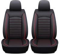 Coprisedili Auto Anteriore per Ford Mustang Coupe Cabriolet/Mustang GT/Mustang Mach-E, Impermeabili Antiscivolo Traspirante Anteriori Protezione Sedile Accessori Interno,A Red