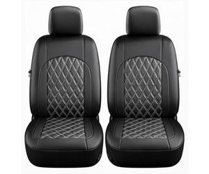 Coprisedili Auto Anteriore per Skoda Superb Combi Elegance, Set Universale Impermeabile Protezione Totale Fodere Traspiranti a Posti Sedile,A Black