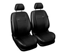 Coprisedili Auto Anteriori 1+1 Fodere in Similpelle Nero per Opel Insignia A B