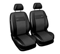 Coprisedili Auto Anteriori 1+1 in Similpelle Grigia per Audi A8 D2 D3 D4 D5