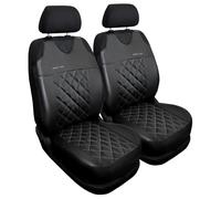Coprisedili Auto Anteriori Universali 2x T-Shirt Ecopelle Fodere per Ford S-MAX
