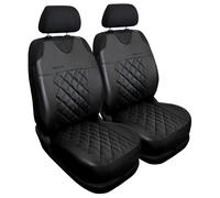 Coprisedili Auto Anteriori Universali T-Shirt Ecopelle per Ford Transit Custom