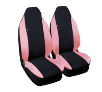 COPRISEDILI AUTO COMPATIBILI SMART 1 SERIE W450 BICOLORE NERO ROSA - LINEA DONNA