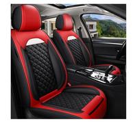 Coprisedili Auto Completo Per Suzuki Per Jimny Per Liana Per Ignis | Per Celerio Per Vitara 2019 Per Grand Per Swift Per Samurai Coprisedile in pelle per auto(Nero rosso)