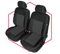 Coprisedili Auto Coprisedile Fronte Nero per Kia Picanto 1 Io 11