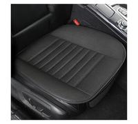 Coprisedili Auto Coprisedile protezione sedile singolo senza schienale traspirante in seta ghiacciata per la maggior parte delle berline SUV quattro porte Copertura Sedile Auto(1 pcs front Black)