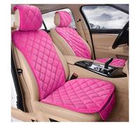 Coprisedili Auto Coprisedile Rosa Per Auto Per Donna Caldo Invernale In Peluche Cuscino Per Sedile Antiscivolo Universale Per SUV E Berlina Coprisedile Auto(Front Pink 2pcs)