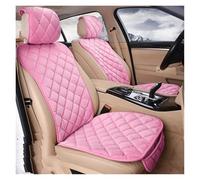 Coprisedili Auto Coprisedile Rosa Per Auto Per Donna Caldo Invernale In Peluche Cuscino Per Sedile Antiscivolo Universale Per SUV E Berlina Coprisedile Auto(Front Light Pink 2pc)