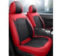 Coprisedili Auto Coprisedile Universale In Pelle PU Per Auto Per Mercedes Per Benz Classe C W202 W203 W204 W205 A205 C204 C205 S202 S203 S204 S205 Protezione Sedile(Nero rosso)