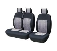 Coprisedili Auto Coprisedili Anteriori Universali Per Furgoni Camion, Configurazione Sedile Singolo Doppio, Set Coprisedili 2+1, Protezione Per Conducente Passeggero.