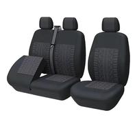 Coprisedili Auto Coprisedili Anteriori Universali Per Furgoni Camion, Configurazione Sedile Singolo Doppio, Set Coprisedili 2+1, Protezione Per Conducente Passeggero.