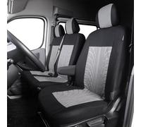 Coprisedili Auto Coprisedili anteriori universali per furgoni e camion, configurazione sedile singolo e doppio, set coprisedili 2+1, protezione per conducente