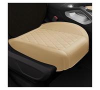 Coprisedili Auto Coprisedili in pelle per auto, set completo, cuscini per sedili, accessori interni durevoli, parti Fodere Sedili(1PCS Pad Beige)