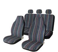 Coprisedili Auto Coprisedili Per Auto, Set Saddle Blanket, Tessuto Universale, Adatto Alla Maggior Parte Dei Sedili, Protezi Per Volante