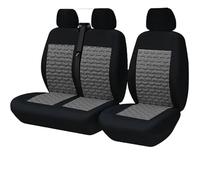 Coprisedili Auto Coprisedili Universali 2+1 In Spugna 4 Mm Adatti Alla Maggior Parte Dei Furgoni, Per Transit Mk6, Per Transit Per Ducato Per Relay