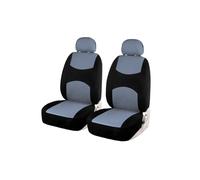 Coprisedili Auto Coprisedili Universali Per Auto Camion SUV Furgoni 2 Posti Protezione Anteriore Coppia Anteriore Poliestere Coprisedile Auto(Gray 2 pieces)