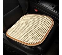 Coprisedili Auto Cuscino per seggiolino auto estivo fresco cuscino singolo pezzo di perline legno traspirante ventilazione freddo disponibile