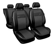 Coprisedili Auto in Similpelle Grigio Set Fodere Complete per Ford B-Max