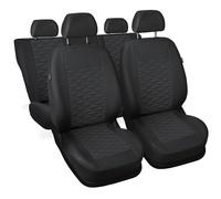 Coprisedili Auto in Similpelle MODERN Grigio Set Fodere Complete per Kia Stinger