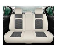 Coprisedili Auto Lino Copertura Sede Dell'automobile Per Vw Per Jetta Per Polo 9n Berlina 6r Per Touareg Per Passat B5 B6 B8 Per Golf 7 Per Tiguan Copri sedile Protettivi(Beige Grey Rear)