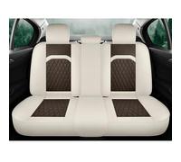 Coprisedili Auto Lino Copertura Sede Dell'automobile Per Vw Per Jetta Per Polo 9n Berlina 6r Per Touareg Per Passat B5 B6 B8 Per Golf 7 Per Tiguan Coprisedili Sedili Completo Auto(Beige Coffee Rear)