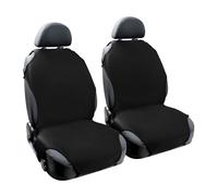 Coprisedili Auto Nero Elasticizzati Universali Effetto T-Shirt Facili Proteggi