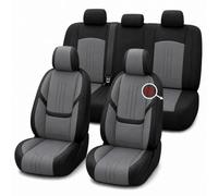 Coprisedili Auto Per Alfa Romeo Giulia(2020-2022) | 5 Pezzi (Anteriori + Posteriori) - Impermeabile, Comfort e Lusso Non Influisce Sugli Airbag Cinture Di Sicurezza
