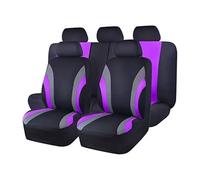 Coprisedili Auto per B-MW 3er G21 Touring 3er 7.Gen Wagon 2019-2026, Set Copri-Sedile Fodere per Anteriori e Posteriori Protezione Sedile Accessori, F/Purple