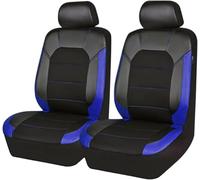 Coprisedili Auto per Fiat Abarth 500e 595 600e | Universale Impermeabile Pelle Set Copri-Sedile per Guidatore e Passeggero Protezione Accessori
