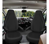 Coprisedili auto per Fiat Ducato Citroen Jumper Peugeot Boxer PossL 2 Win Knaus Adria Carthago Pilote Laika Camper Coprisedili Auto Coprisedili Nero