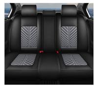 Coprisedili Auto Per Hyundai Per Kona Per SantaFe I30 I10 I40 I20 Per Solaris Per Sonata Copertura Di Sede Dell'automobile Di Protezione Cuscino(Rear Seat-Black 5 seat Cover)