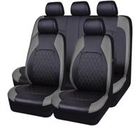 Coprisedili Auto per VW Tiguan 2016-2025 SEL R Line Elegance | 9 Pezzi Auto Set Coprisedili antigraffio Auto Set Coprisedili per PU Traspirante Abrasione Facile da Pulire Auto Accessori