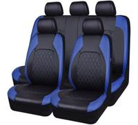 Coprisedili Auto per VW Tiguan 2016-2025 SEL R Line Elegance | 9 Pezzi Auto Set Coprisedili antigraffio Auto Set Coprisedili per PU Traspirante Abrasione Facile da Pulire Auto Accessori