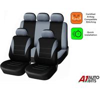 Coprisedili Auto Protezione Grigio Tessuto Per VW Lupo Tiguan Caddy Passat Bora