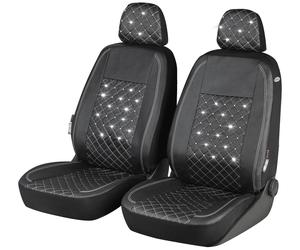 Coprisedili auto Scarlett decorato con cristalli Swarovski® per due sedili anteriori