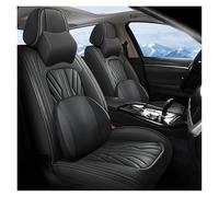 Coprisedili Auto Set Completo Di Coprisedili Universali In Similpelle Per Auto Per Jaguar XF F-Pace E-pace I-Pace X-Type XE XJ XK Protezione Sedile(Nero,LUXUry)
