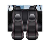 Coprisedili auto universali in pelle, set completo compatibile con Audi A6 4F W211/Skoda Kodiaq Clio 4/Ford Focus Mk4, accessori auto per interni da donna(Style10 5 seats)