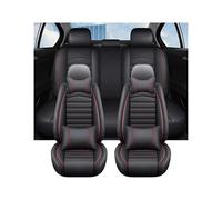 Coprisedili auto universali in pelle, set completo compatibile con Audi A6 4F W211/Skoda Kodiaq Clio 4/Ford Focus Mk4, accessori auto per interni da donna(Style15 5 seats with pillow)