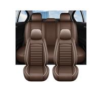 Coprisedili auto universali in pelle, set completo compatibile con Audi A6 4F W211/Skoda Kodiaq Clio 4/Ford Focus Mk4, accessori auto per interni da donna(Style9 5 seats)