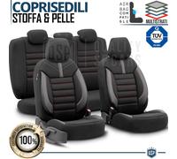 COPRISEDILI Auto Universali Pelle PU, Tessuto COMPLETI Anteriori Posteriori TÜV