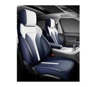 Coprisedili Auto Universali Per MG MG5 MG4 HS ZS EV MULAN MG6 | Regali antiscivolo Interni Durevoli Coprisedili per auto traspiranti alla moda personalizzati in PU(BlueWhite)