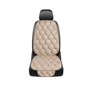 Coprisedili Auto Universali Per TOYOTA Per Auris Per Avensis Per Corona | Per 4Runner Per Harrier FJ Per Cruiser Per Mark X Cuscino e schienale in peluche(Beige,2 pezzi)