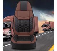 Coprisedili Camion per Iveco Daily Eurocargo Trakker S-WAY X-WAY,Nero/Rosso/Marrone/Blu Protezione Sedili Maglia Pelle Guidatore Passeggero Anteriore Ergonomico Lombare Accessori Interno Camion