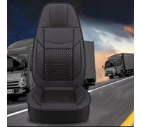 Coprisedili Camion per Iveco Daily Eurocargo Trakker S-WAY X-WAY,Nero/Rosso/Marrone/Blu Protezione Sedili Maglia Pelle Guidatore Passeggero Anteriore Ergonomico Lombare Accessori Interno Camion