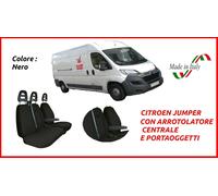 Coprisedili Citroën Citroen Jumper con tavolino fodere trapuntate auto nero